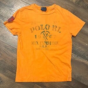 Polo by Ralph Lauren Orange Short Sleeve boys Tee
